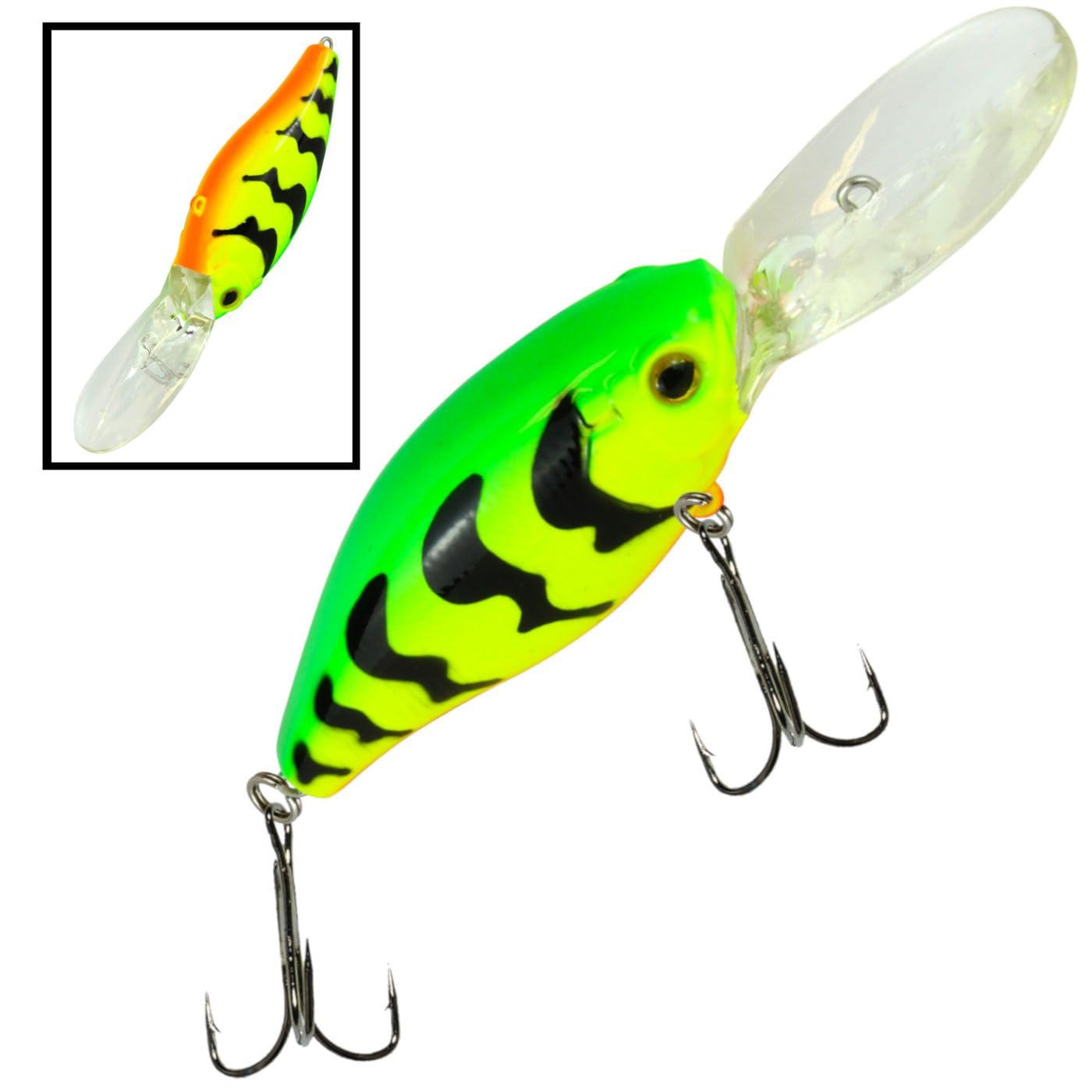 4 Seika Pro Wobbler Kobe 7cm 19g - Kunstköder Set zum Spinnfischen, Köder für Hecht & Barsch, Crankbait, Barschwobbler, Hechtwobbler