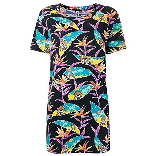 T-Shirt Femme MOSCHINO Noir 2A1902 pièce intemporelle de mi-saison