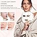 Air Tube Red Light Therapy for face, 7 Colors LED Face Mask Light Therapy, Blue Light Therapy for Acne, Red Light Therapy mask Skincare Tool 288 LEDs