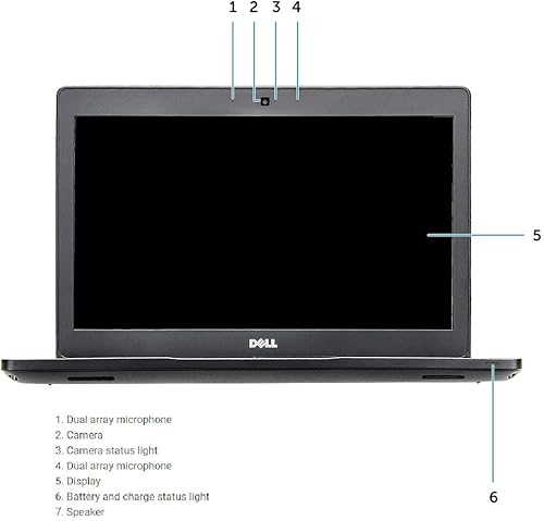 Miniatura 8 de Fast Dell Latitude 5480 HD - Computadora portátil de negocios (Intel Core i7-6600U, 16 GB de RAM, SSD de estado sólido de 512 GB, HDMI, cámara,