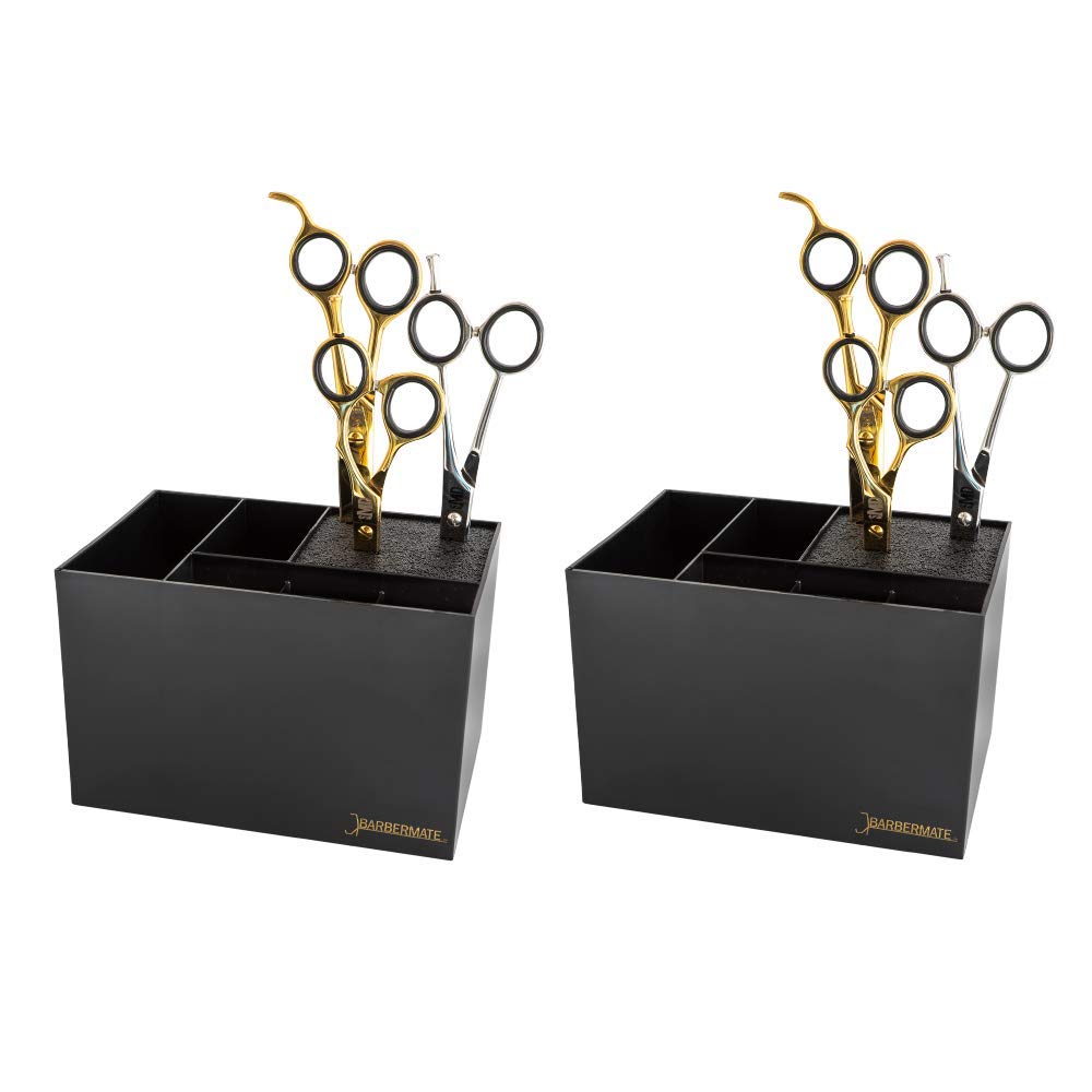 BarberMate® Deluxe XL Shear Holder for Barbers and Stylists (2 Pack)