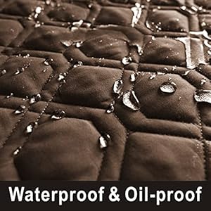 100-Waterproof-Dog-Bed-Cover-52x82-inch-Reversible-Reusable-Camping-Mat-for-KidsPetDogCat-Washable-Geometric-Embroidery-Blanket-Patchwork-BrownBeige - Cucciolini Doodles   100-Waterproof-Dog-Bed-Cover-52x82-inch-Reversible-Reusable-Camping-Mat-for-KidsPetDogCat-Washable-Geometric-Embroidery-Blanket-Patchwork-BrownBeige