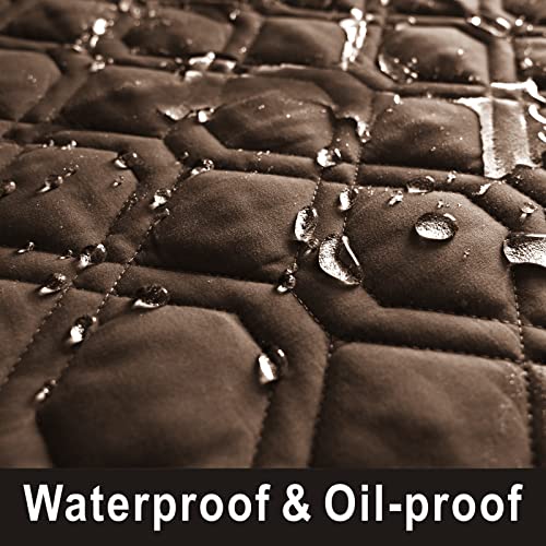 100-Waterproof-Dog-Bed-Cover-52x82-inch-Reversible-Reusable-Camping-Mat-for-KidsPetDogCat-Washable-Geometric-Embroidery-Blanket-Patchwork-BrownBeige - Cucciolini Doodles   100-Waterproof-Dog-Bed-Cover-52x82-inch-Reversible-Reusable-Camping-Mat-for-KidsPetDogCat-Washable-Geometric-Embroidery-Blanket-Patchwork-BrownBeige