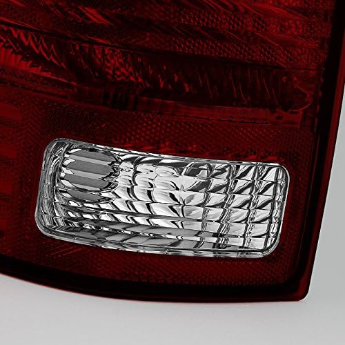 AKKON - For Ford Explorer Soupe SUV Red Smoke Lens Tail Lights Rear Brake Lamps Replacement Left + Right Pair