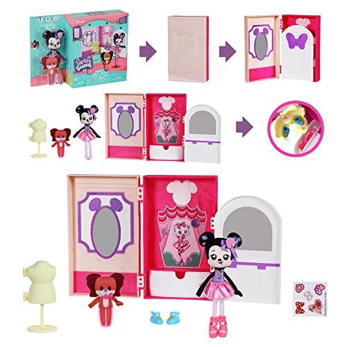Sweet Seams 6" Soft Rag Doll Deluxe Pack – 1Pc Toy | Minnie Mouse & Fifi Ballet Studio #TOP2
