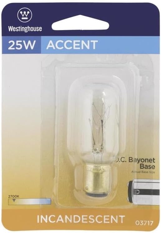 Westinghouse Lighting Corp 25-watt T8 Clear Tubular Bulb