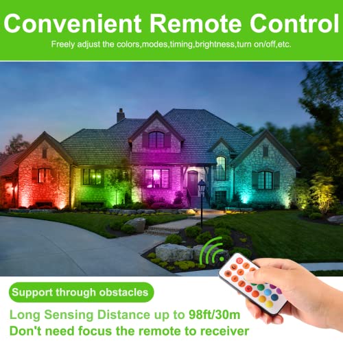 Urophylla Pond Lights Led Spot Lights Indoor/Outdoor Submersible Fountain Spotlights, Ip68 Waterproof Landscape Lights For Yard Garden Pool Aquascape Koi Lighting, 360° Adjustable With Base(4Pcs) #TOP1