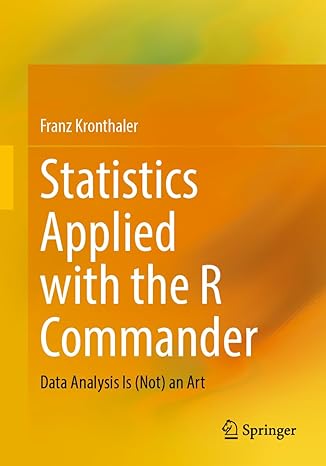 Statistics Applied with the R Commander: Data Analysis Is (Not) an Art-finelybook