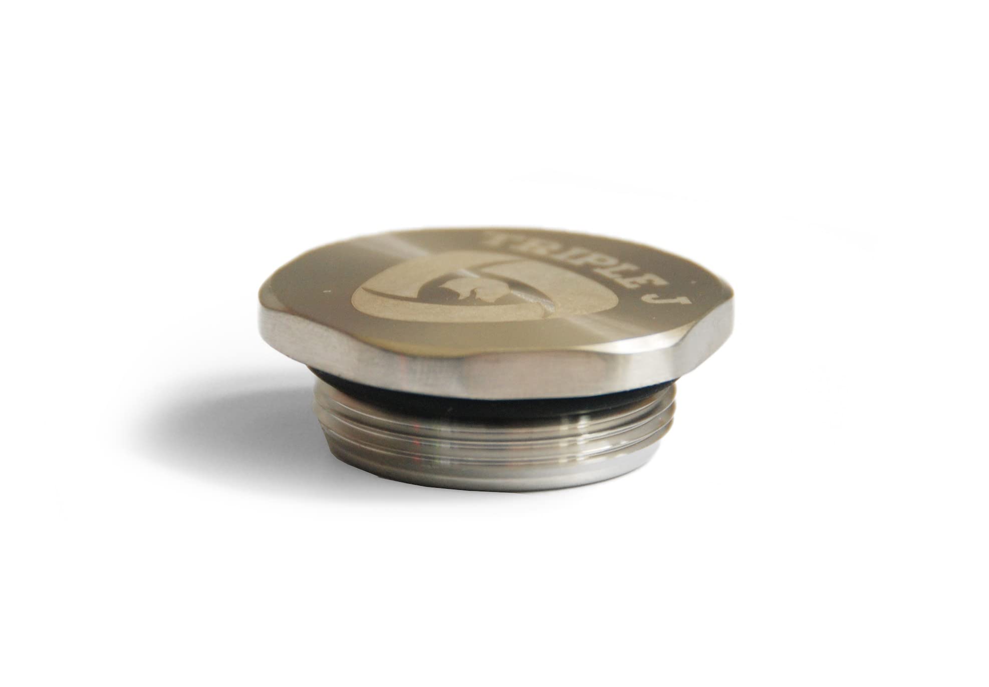 Triple J Home Brew Stainless Steel Replacement Lid Cap with Silicone Seal for Mini Kegs