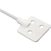 SCILOGEX Lab Paddle Stirrer PTFE Coated, 300mm Shaft 6mm Diameter 67mm Impeller Durable Overhead Stirring Rod for Laboratory Liquid Mixing & Blending