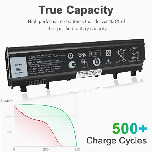 Solice New Vv0Nf Laptop Battery For Dell Latitude E5540 E5440 0K8Hc 1N9C0 Cxf66 Wgcw6 0M7T5F F49Wx Nvwgm 7W6K0[11.1V 65Wh] #TOP2