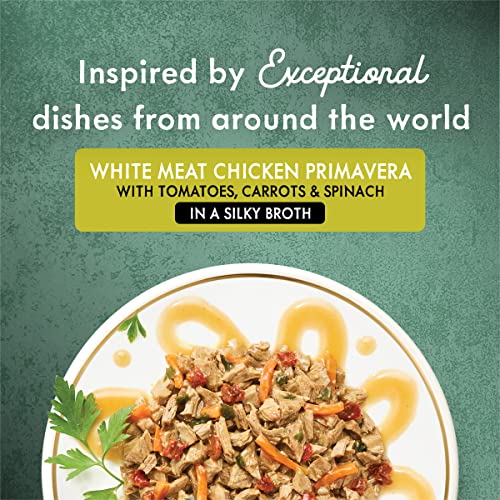 Fancy Feast Purina Medleys White Meat Chicken Primavera with Tomatoes, Carrots and Spinach in a Silky Broth - 3 oz. Cans (Pack of 48) - image 2