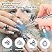 Air Brush 0.3mm Gravity Feed Dual-Action Airbrush Paint Spray Gun Kit Set Airbrush Kit Air Brush Painting Set for Nails Painting Art Craft