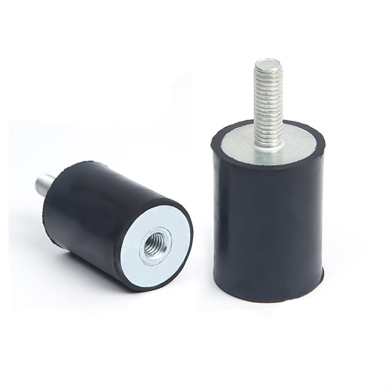 Aislador de choque de pernos de goma M6 M8 M10 soportes antivibración bobinas de barco de coche amortiguador roscado | M6x18 D25xH30 4Piece