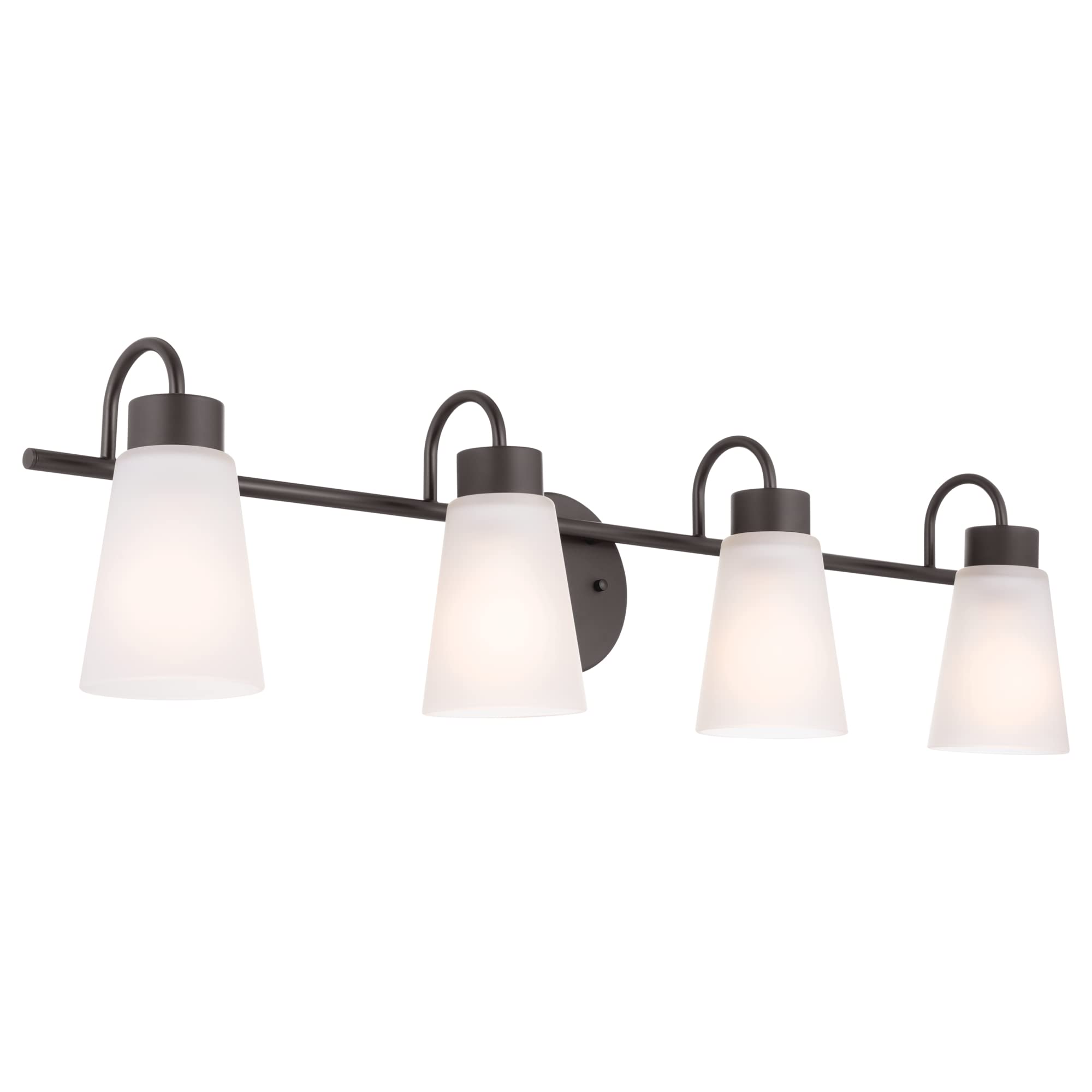 Kichler Erma 4-Light Bathroom Vanity Light, Olde Bronze