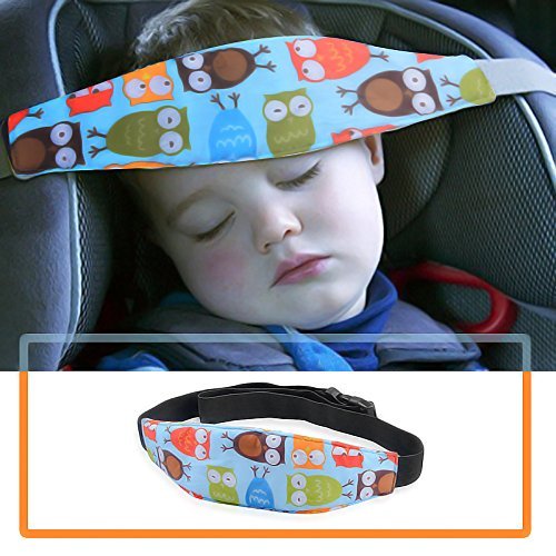 Head Support for Stroller Car Seat Head Band Strap Headrest for Sleeping  Traveling for Toddler Kids Children Child Baby Infant (Color: Pack; Blue 