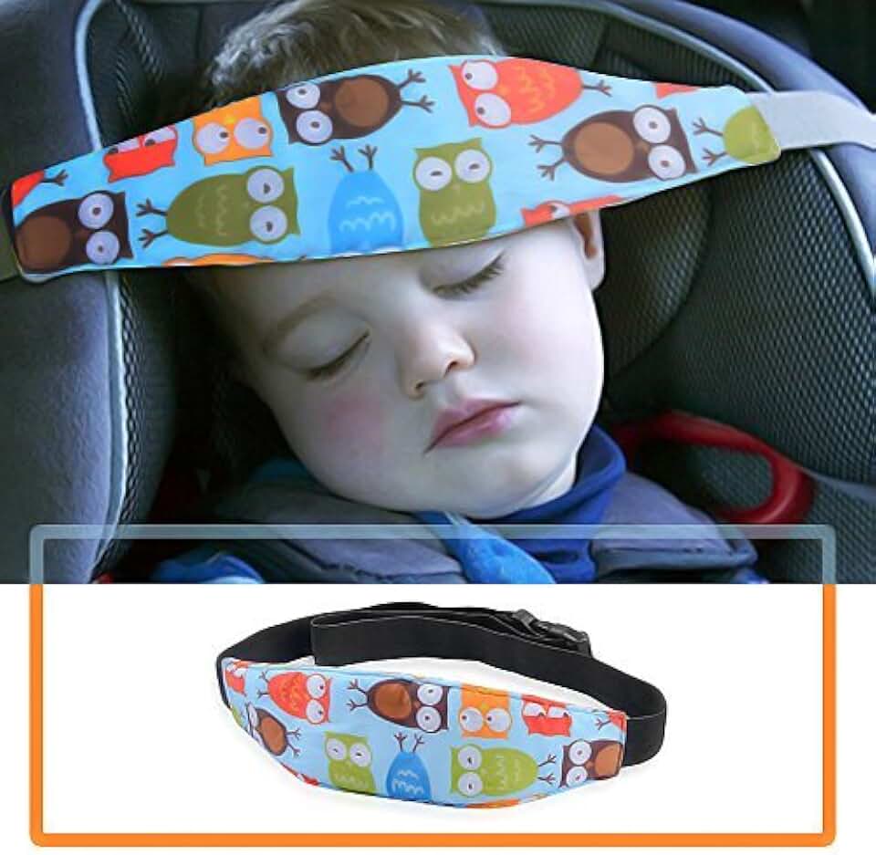 Head Support Strap for Kids Traveling