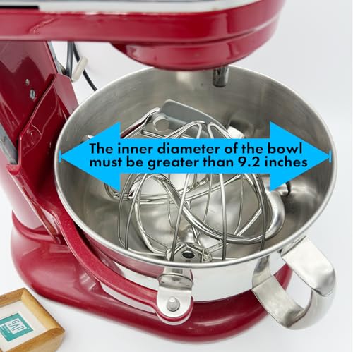 Image of QAP Stainless Steel Flat Beater Fits KitchenAid 5 Plus 6 QT Bowl Lift