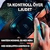 Logitech G Astro A30 LIGHTSPEED Trådlöst Gamingheadset, Bluetooth-aktiverat, Dolby Atmos, avtagbar bom, 27h batteri, USB-C-laddning, för PS5, PS4, Xbox, Nintendo Switch, PC,Android - Blå #5