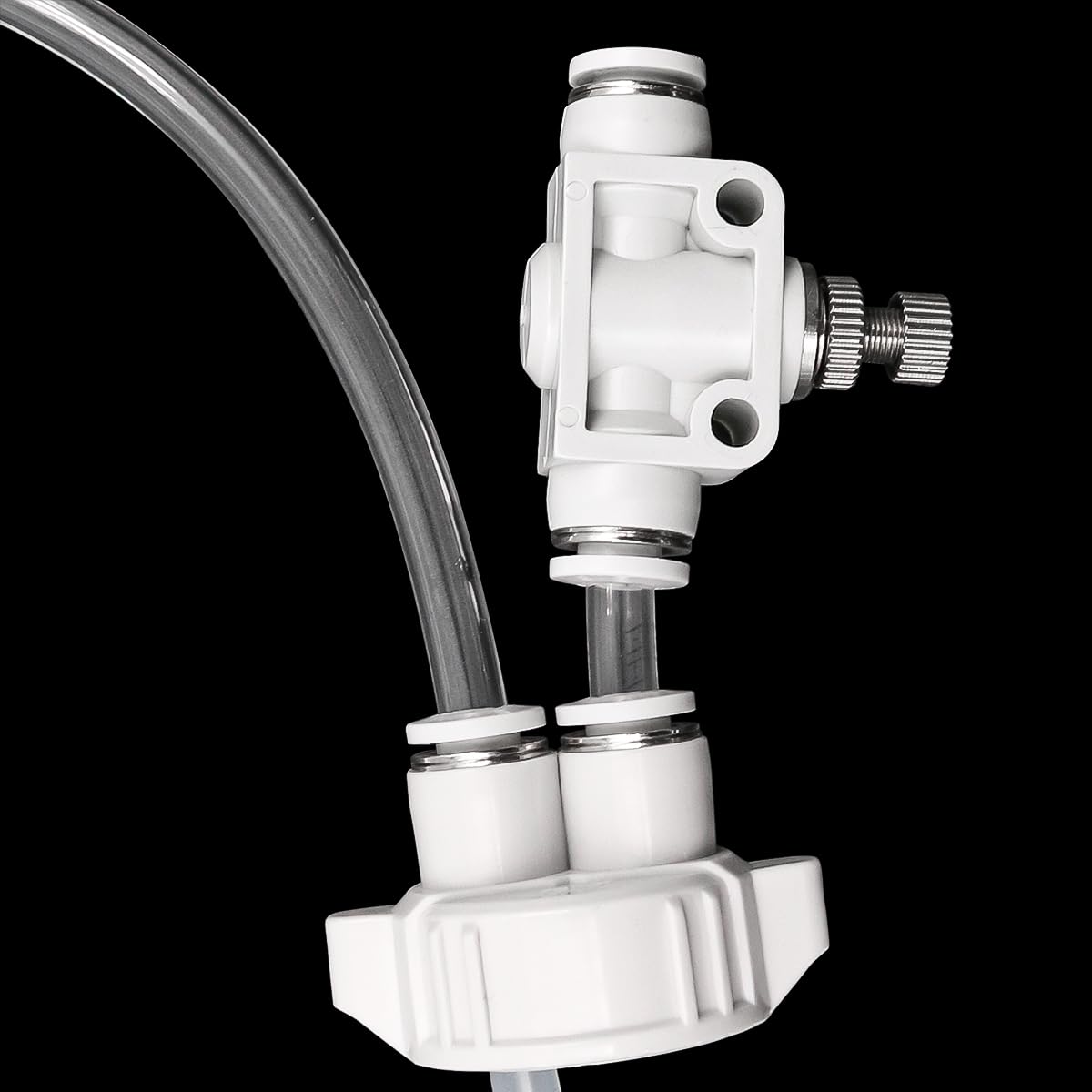 Kit de système de CO2 pour Aquarium, Bricolage, réservoir planté, système de CO2, Tube Pro, jauge de Valve, Kit de Bouchon de Bouteille