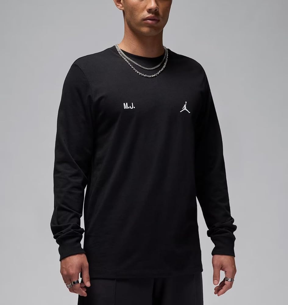 新品同様 ナイキ ノクタ M 黒 ロンT 長袖 カットソー Amazon | [ナイキ] メンズ ジョーダン トップス ロングスリーブ