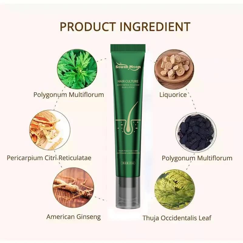 Miniatura 3 de 2023 Biotina - Aceite de crecimiento rápido del cabello, suero de crecimiento del cabello, tratamiento de adelgazamiento del cabello, líquido