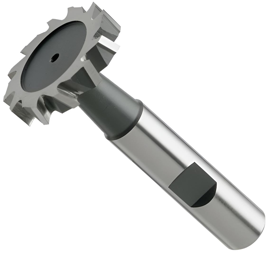 HSSE T-Nutenfräser DIN850 Z=6 Typ N 16,5 x 4 x 56 mm d2=10
