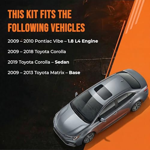 Image of MAX Advanced Brakes Front & Rear Brake Kit for Corolla and Matrix