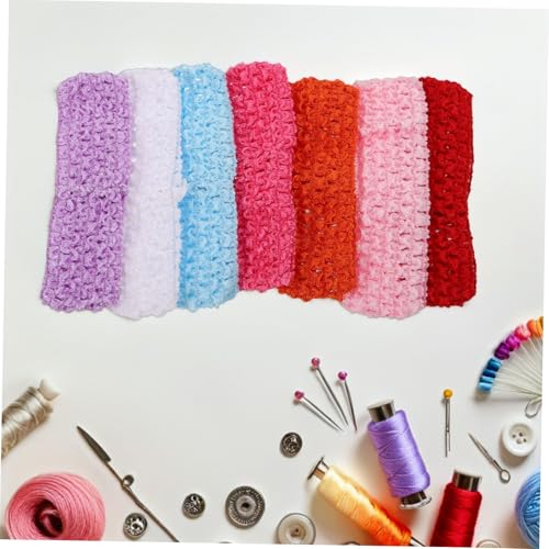 Bandeau crochet pour femme : lot de 30 foulards élastiques rétro - 6