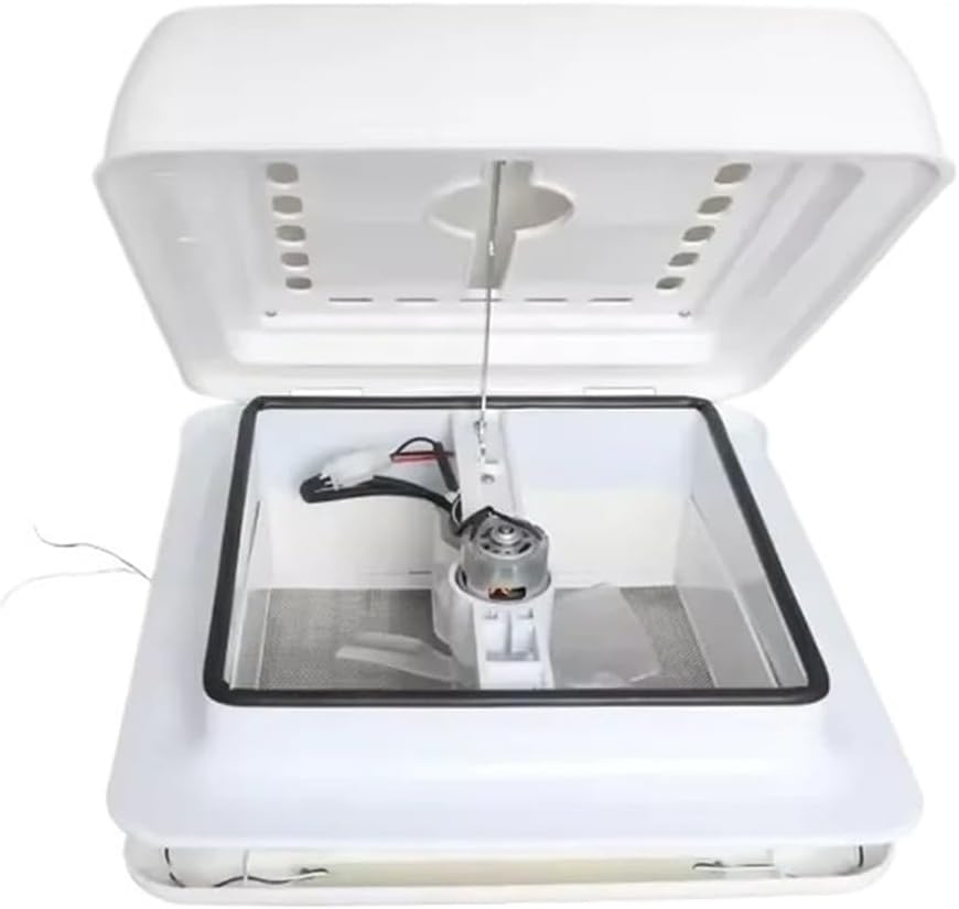 Campervan accessories Car Van Modified Roof Vent Hatch Exhaust Camper RV Trailer Ventilated fan 280*280MM opening size