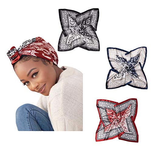 3 Pcs Head Scarfs for Women 35