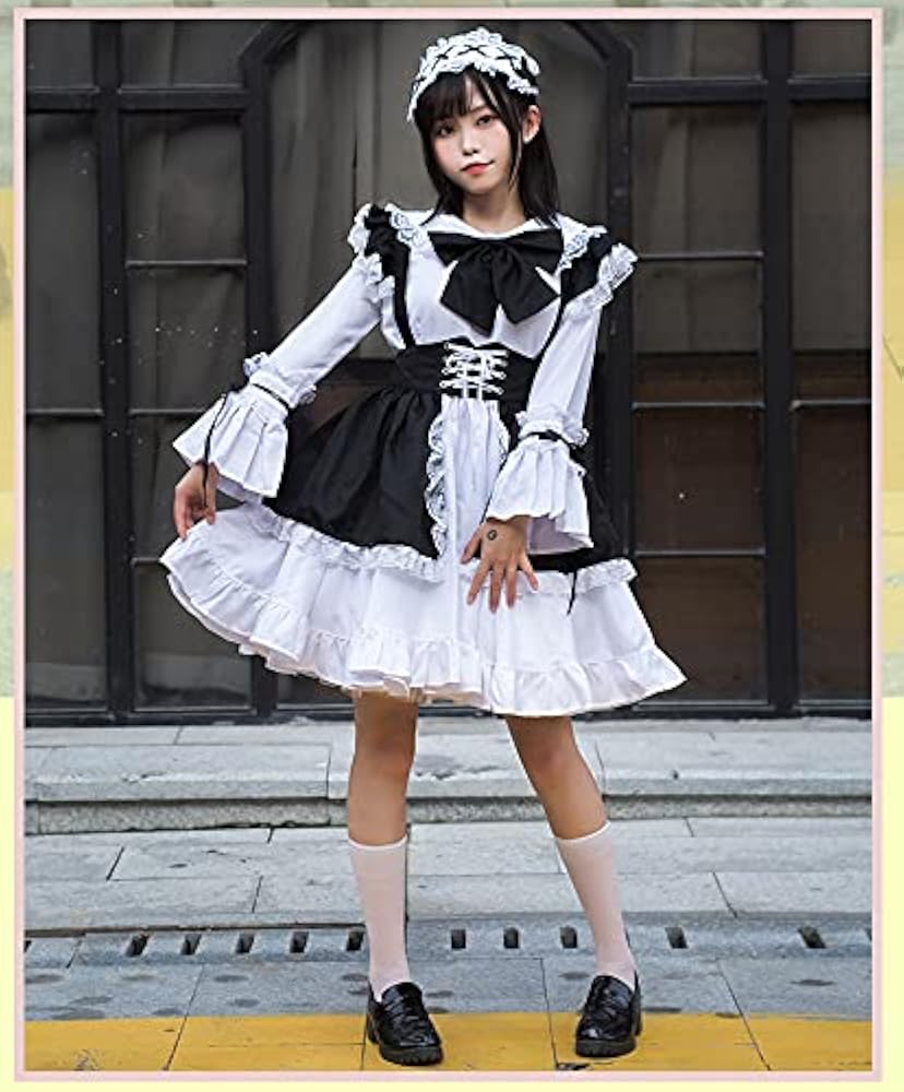 Amazon.co.jp: [Lady Lazy] [レディレイジー] メイド服 コスプレ