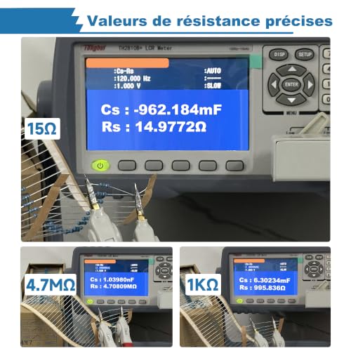 Miuzei 1/4W Kit résistances film métallique, 1475 pièces, 52 valeurs ±1% – vue 6