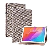 Pour Huawei Matepad T 10s / Profitez de la tablette 2 Couleur Terre Tablet en cuir avec support (vert) (rouge rose) (bleu) etc.