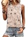 Clothes for Women Fashion Spring Tops 2026 Cute Summer Outfits Round Neck Ladies Tops and Blouses Work Floral Apricot M