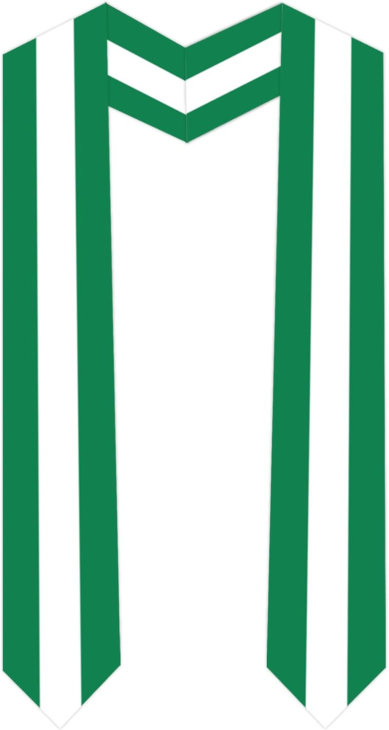 World Country Graduation sash Stole scarf for Study Aboard International Students (Nigeria)