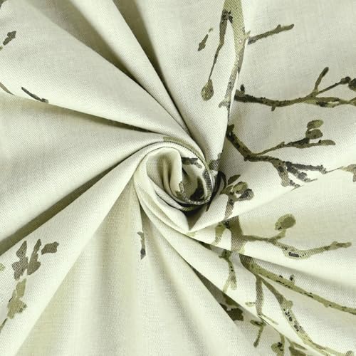 Image of Divine Casa Cotton King Size Bedsheet 210 TC | Soft Skin Friendly Breathable Bed Sheet with 2 Pillow Covers | Pigment Twill Satin Bedding Set | 275 x 275 cm (Pista Green, Floral)