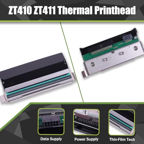 Image of ZT411 Thermal Printhead 300DPI P1058930-010 Print Head for Zebra ZT400 ZT410 ZT411 IndustrialBarcode Label Printers