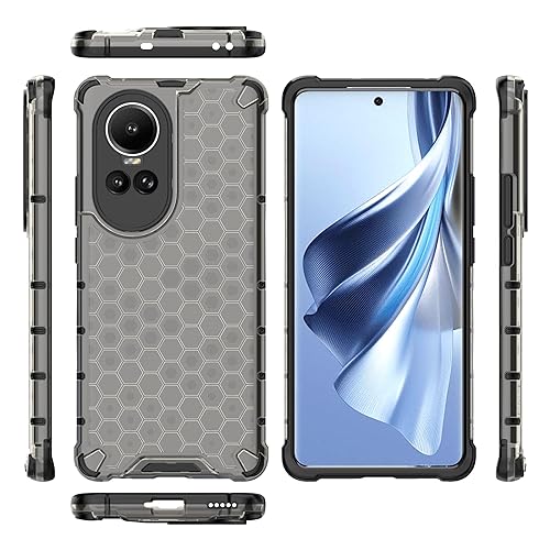 Image of Glasgow Back Case Cover Designed for [ Oppo Reno10 Pro 5G / Reno 10 Pro 5G ] (Stylish Look | Shock Proof) - Black