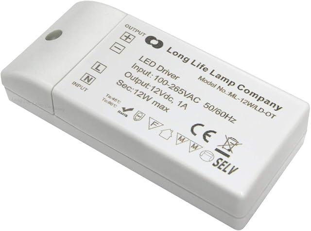 New 12w LED Driver Transformer for MR16- MR11- G4 LEDLight Bulb Zero Interference with Dab and WiFi Energy Class A++
