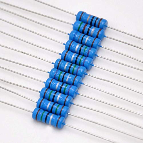 Cutequeen 1/4W 1% Metal Film Resistor Kit Rohs Compliant 25Pcs/Values (134 Values) #TOP2
