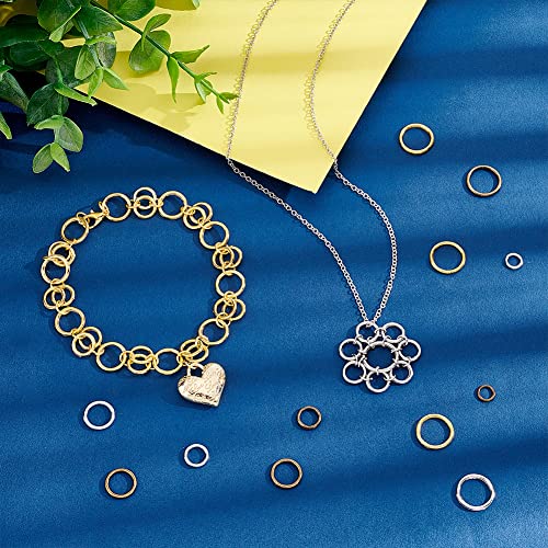 PH PandaHall 285pcs 4 Sizes Jump Rings - Image 4