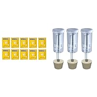 Vista 3 de Red Star Red Star Premier Blanc - Levadura de champán (paquete de 10) y nutrientes de levadura de grado alimenticio North Mountain Supply, tarro