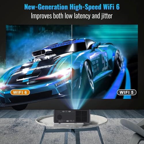 Image of TOPTRO Projector 4K Ultra HD, 3500 ANSI, Fully Automatic (M6)