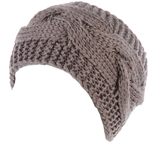 BYOS Womens Fashion Winter Cable Crochet Knit...