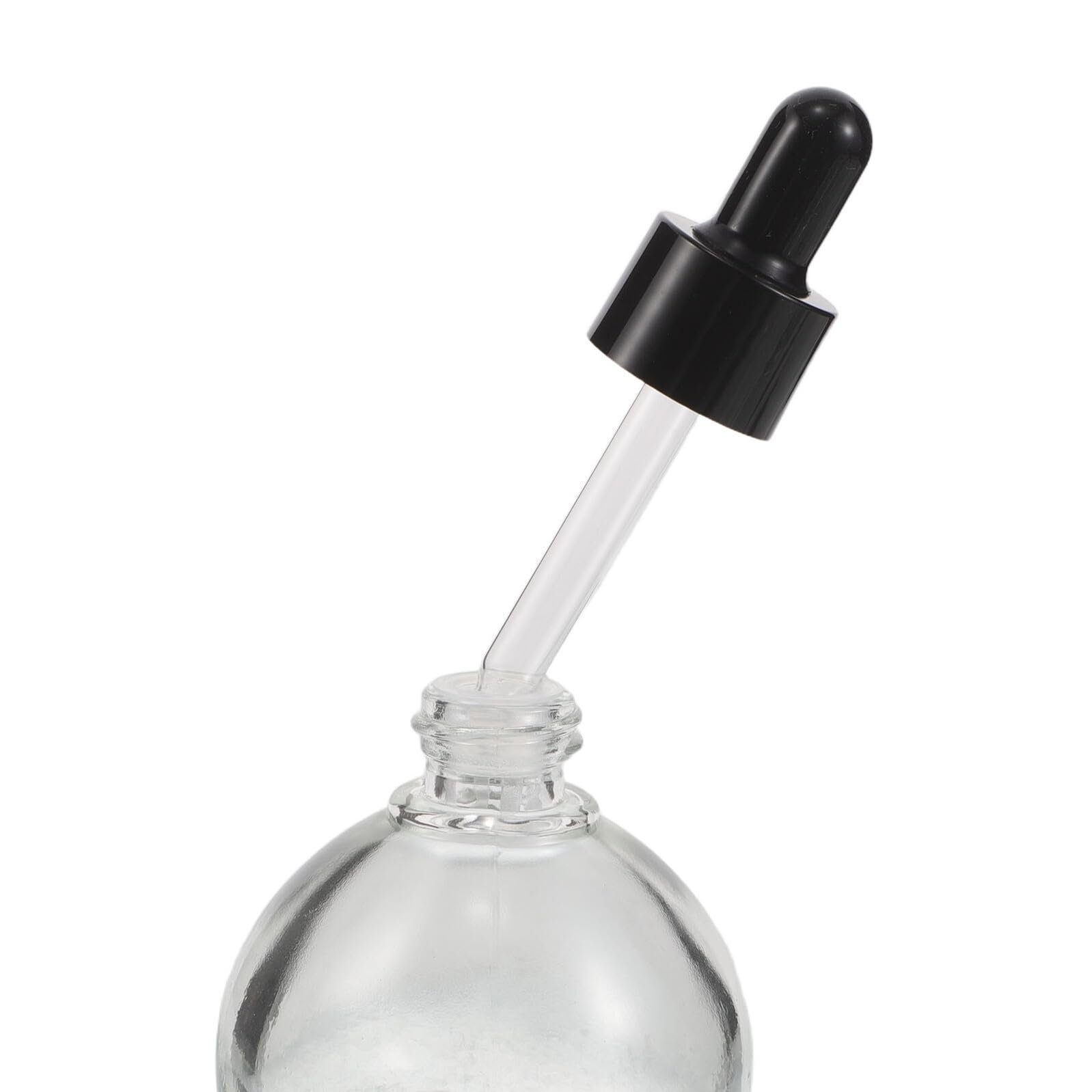 PACKOVE 12pezzi Flaconi Contagocce in Vetro Trasparente Tappo Ermetico per Campioni di Olio Essenziale Flaconi Contagocce per Liquidi da Viaggio per Siero Viso e Cosmetici