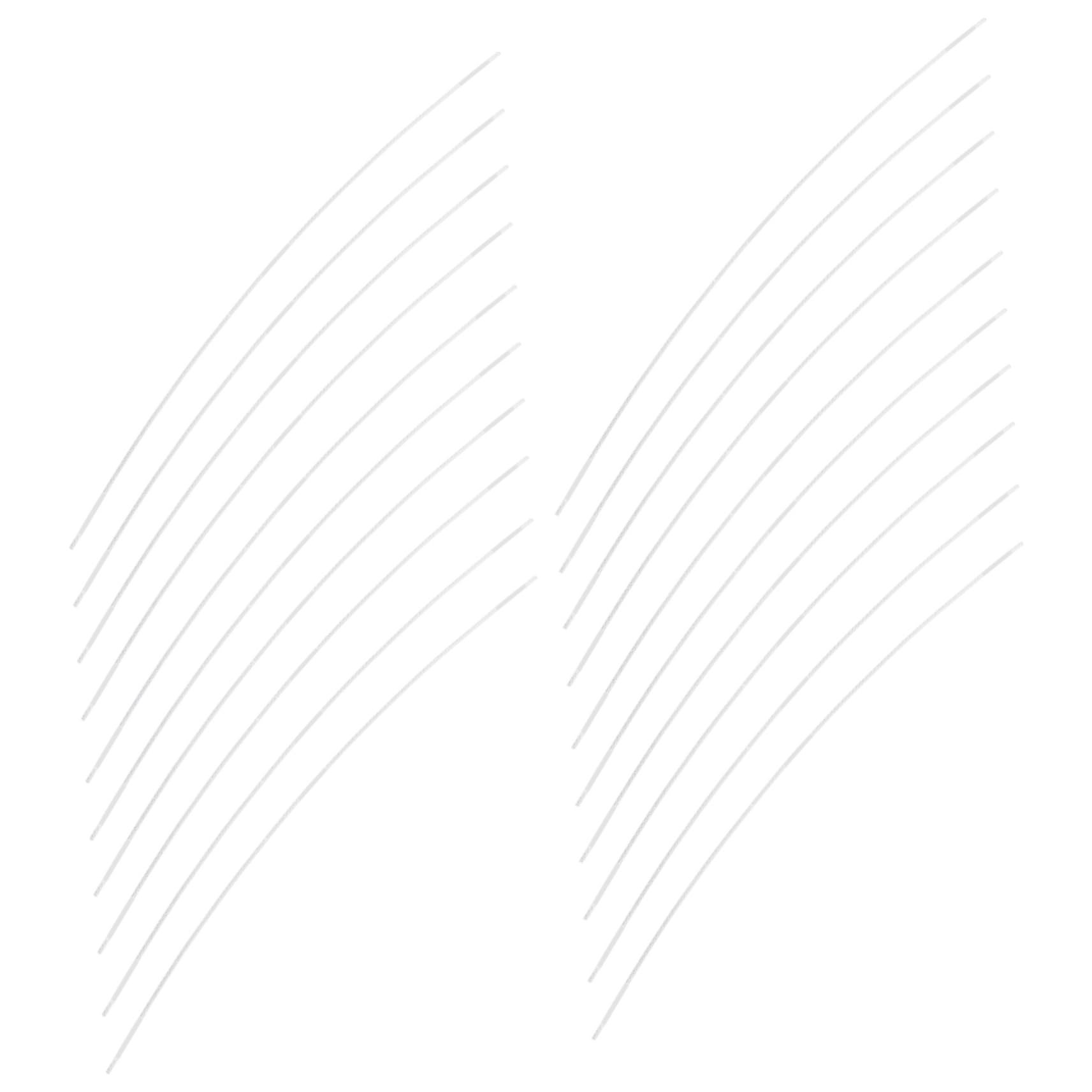 Angoily Bookbinding Solution 20pcs Hot Melt Adhesive Strips Strong Book Repair Glue Multi-use Glue Tapes for Documents