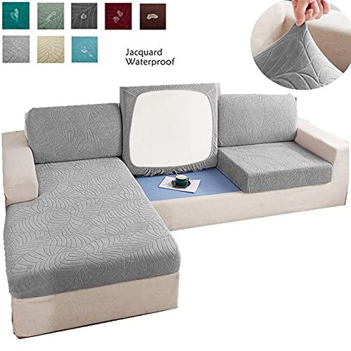 Housse de canapé jacquard extensible pour salon de 1 à 4 places