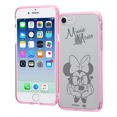 レイ アウト iPhone SE/8/7 ディズニー/ハイブリッドケース/ミニー RT-DP14U/MN