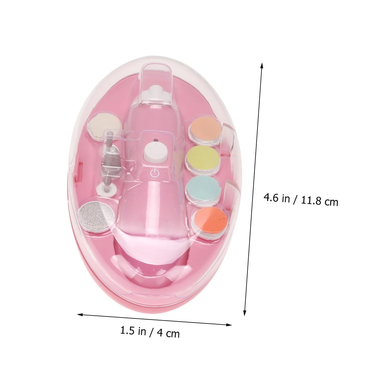 Yardwe 1 Juego Cortaúñas Bebé Cortauñas Para Bebé Cuidado De Las Uñas Rosa